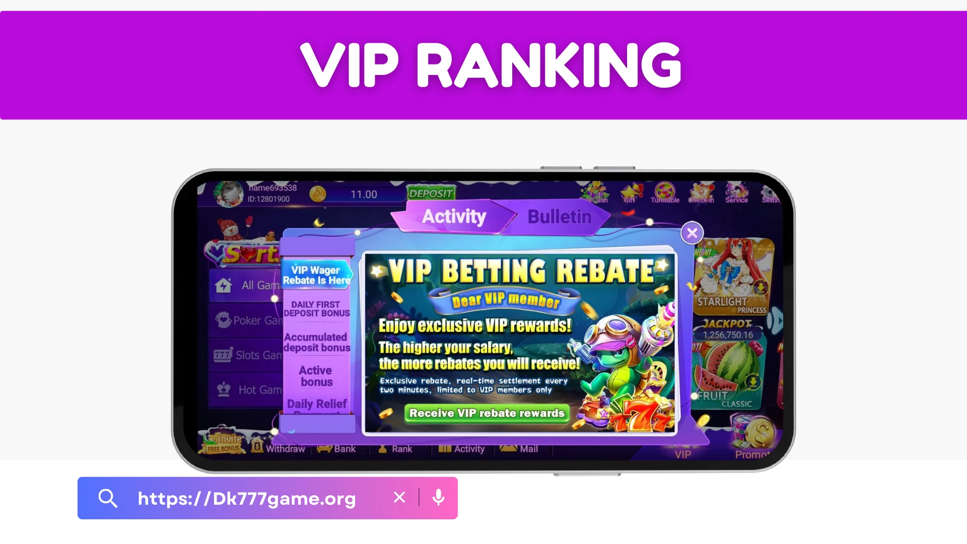 DK 777 Vip Game